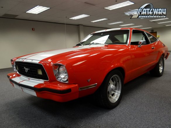 Ford Mustang II - Red with White Stripes